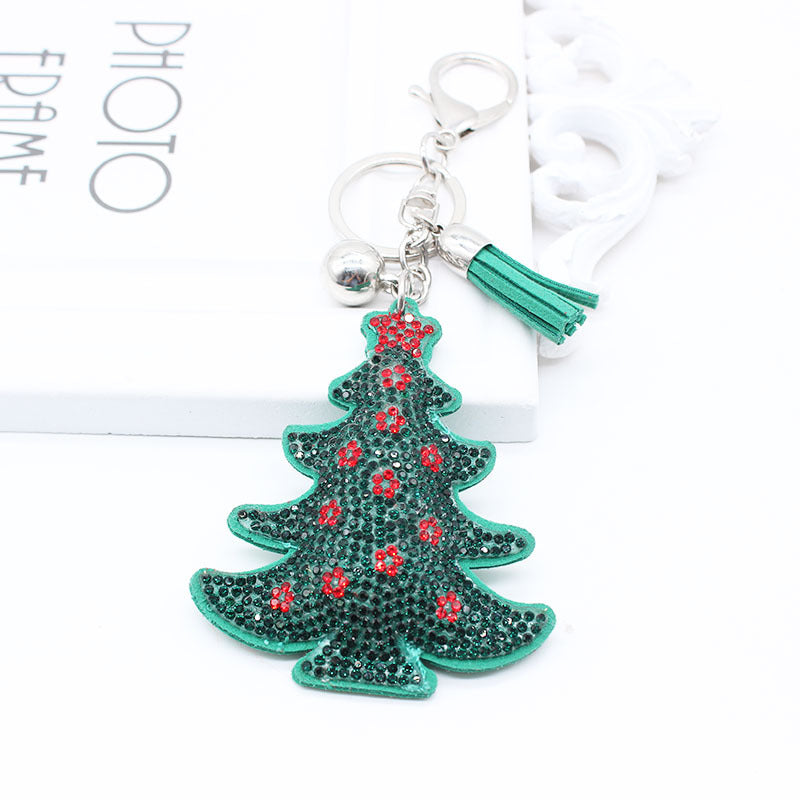 Christmas Keychain Christmas Tree Car Ornament