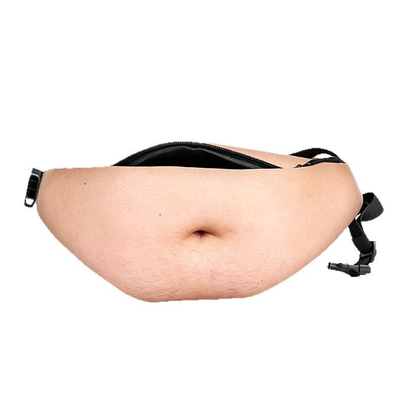 Personalized Belly Bag Funny Prank PU Synthetic Material