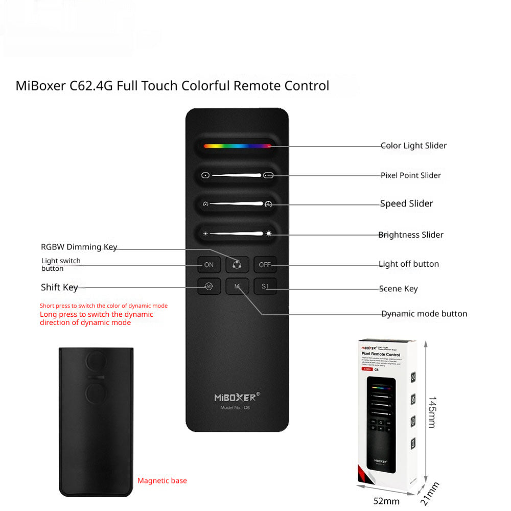 Graffiti WiFi RGBW 5-in-1 24G Remote Controller