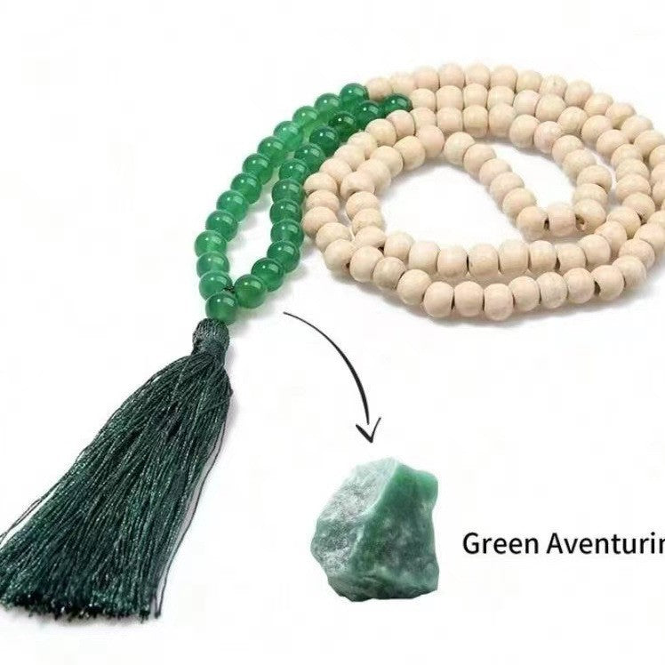 Hand-knotted Thread Tassel Necklace Vintage Long Style