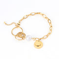 Stainless Steel Multi-layer Stacked Bracelet