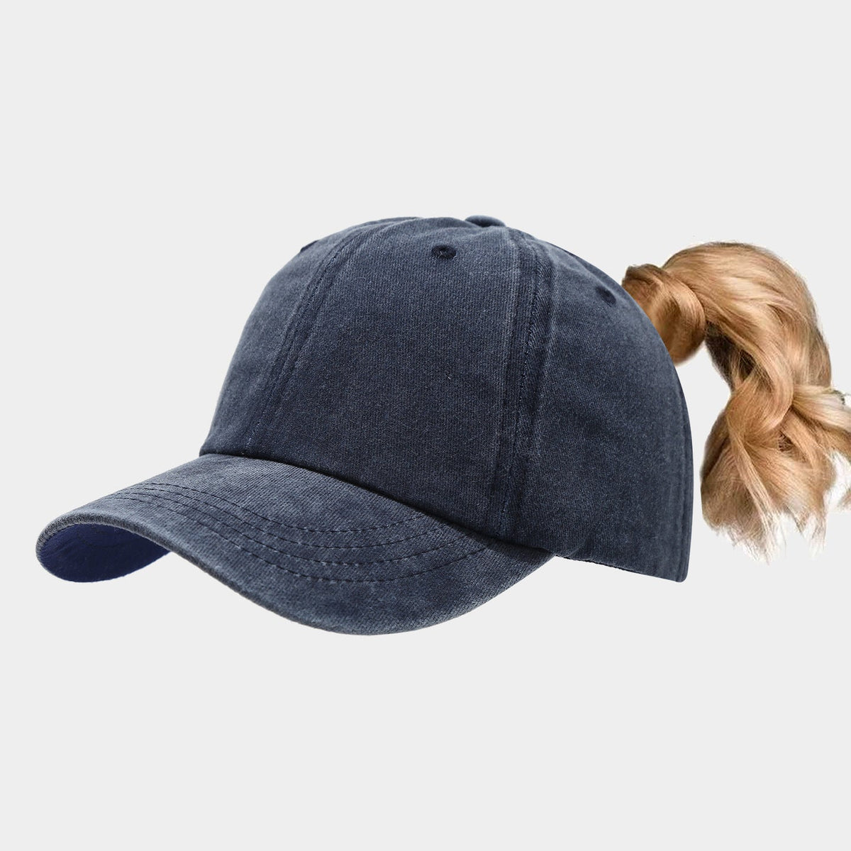 High Ponytail Outdoor Casual Sports Sun Hat