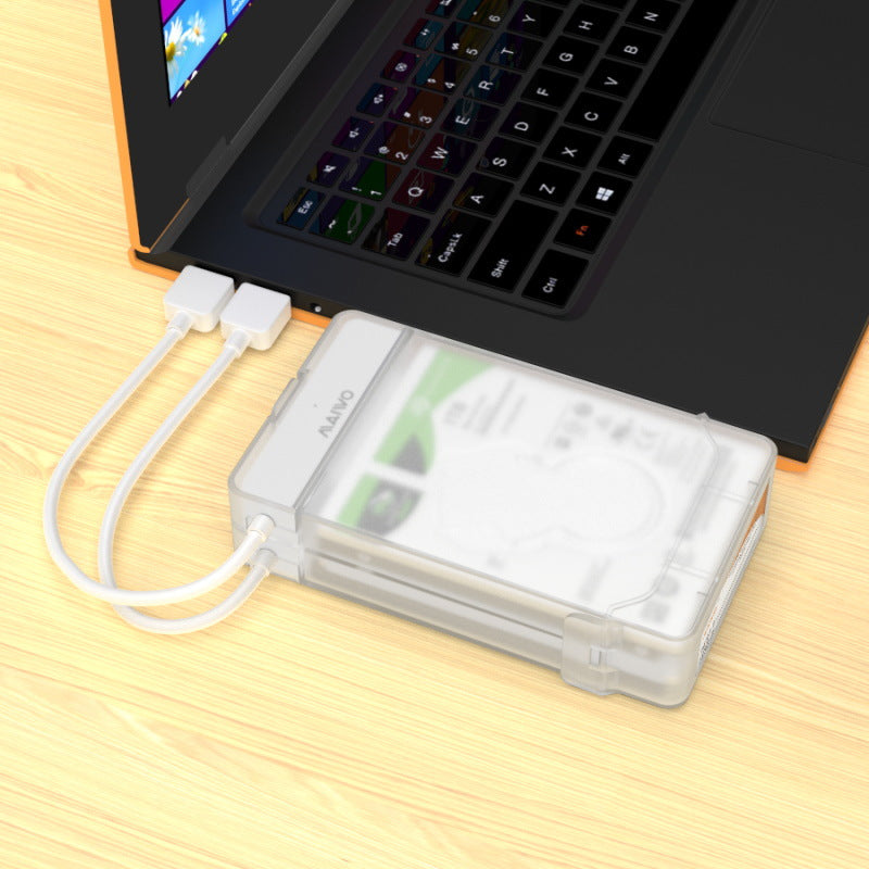 Dual Bay 2.5-inch SATA Hard Disk Enclosure