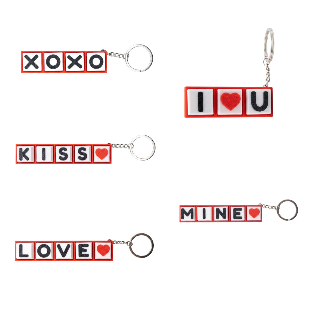 Valentine's Day Confession Creative Keychain