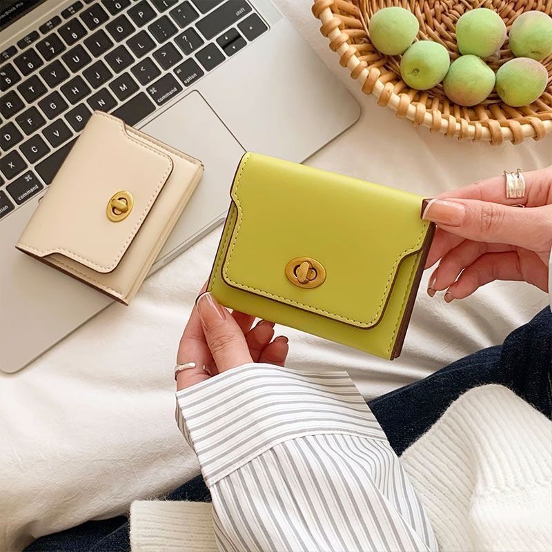 Women's Fashionable Multi-Color Card Holder Wallet