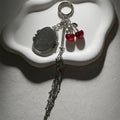 Simple Metal Portable Keychain Bag Charm