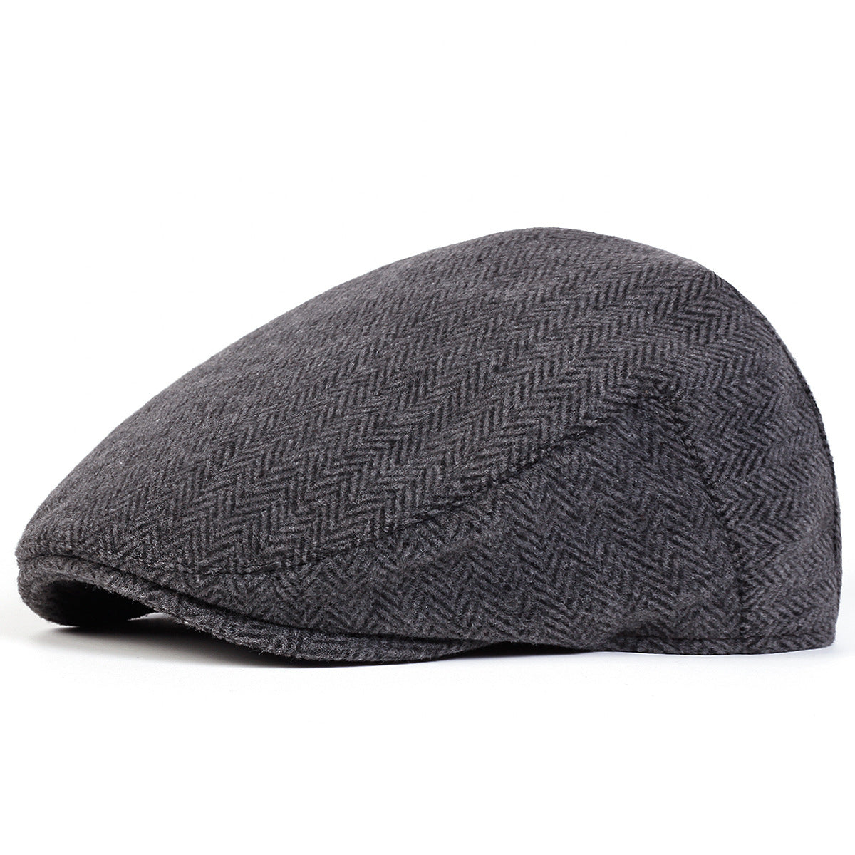 Simple Striped Beret Men's Casual Hat Painter's Cap