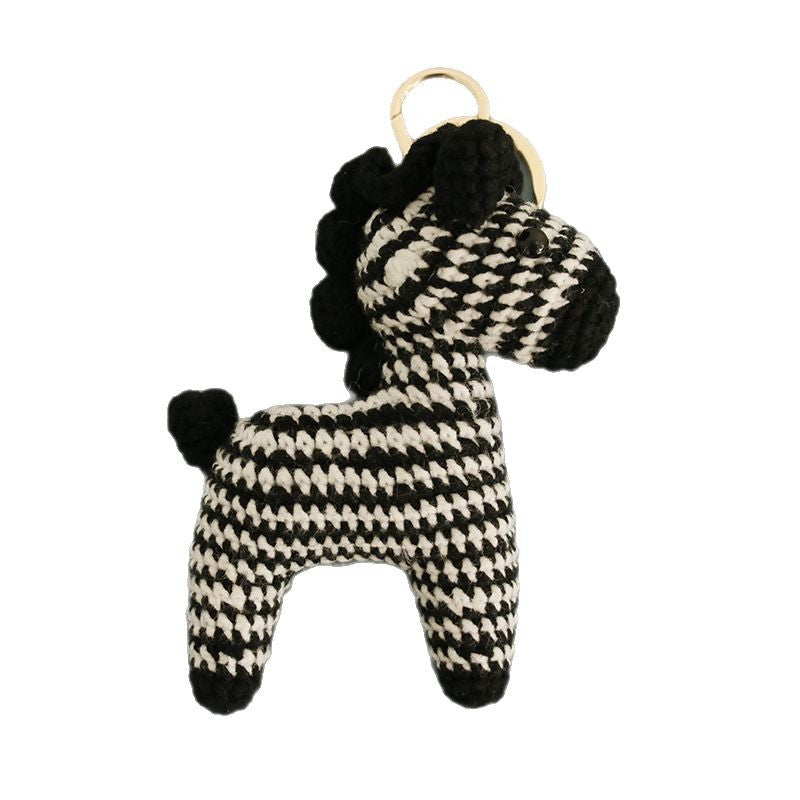 Super-cute Cartoon Hand-knitted Pendant