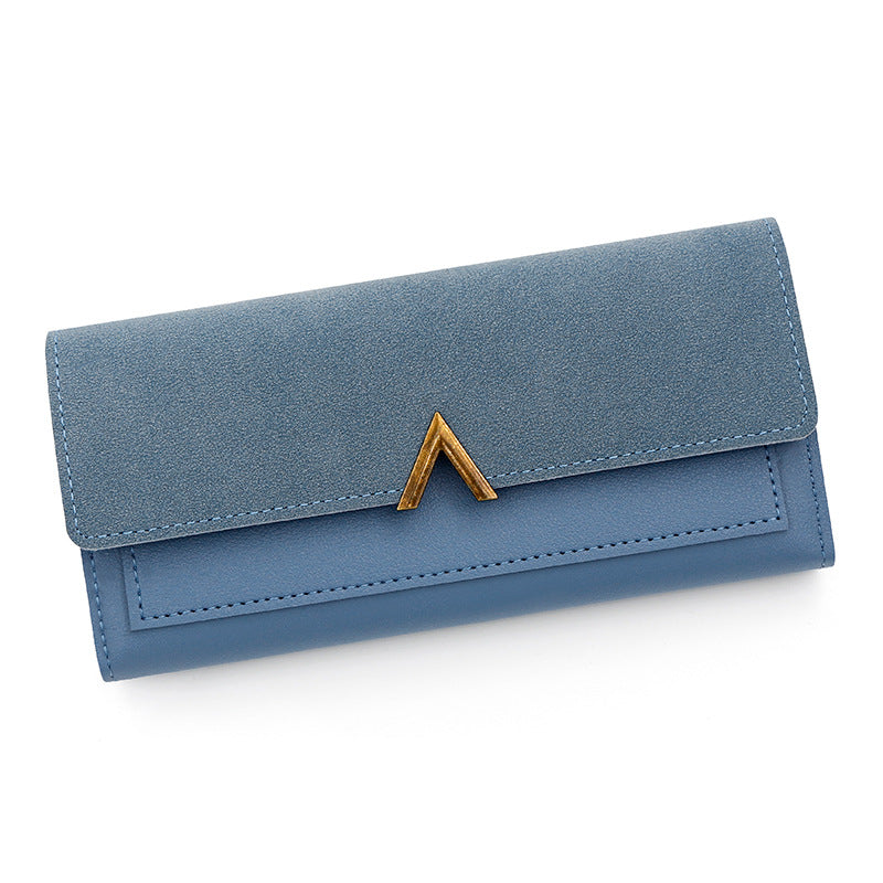 Fashionable Simple Long Wallet For Women