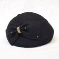 Japanese-style Vintage Wool Beret For Women