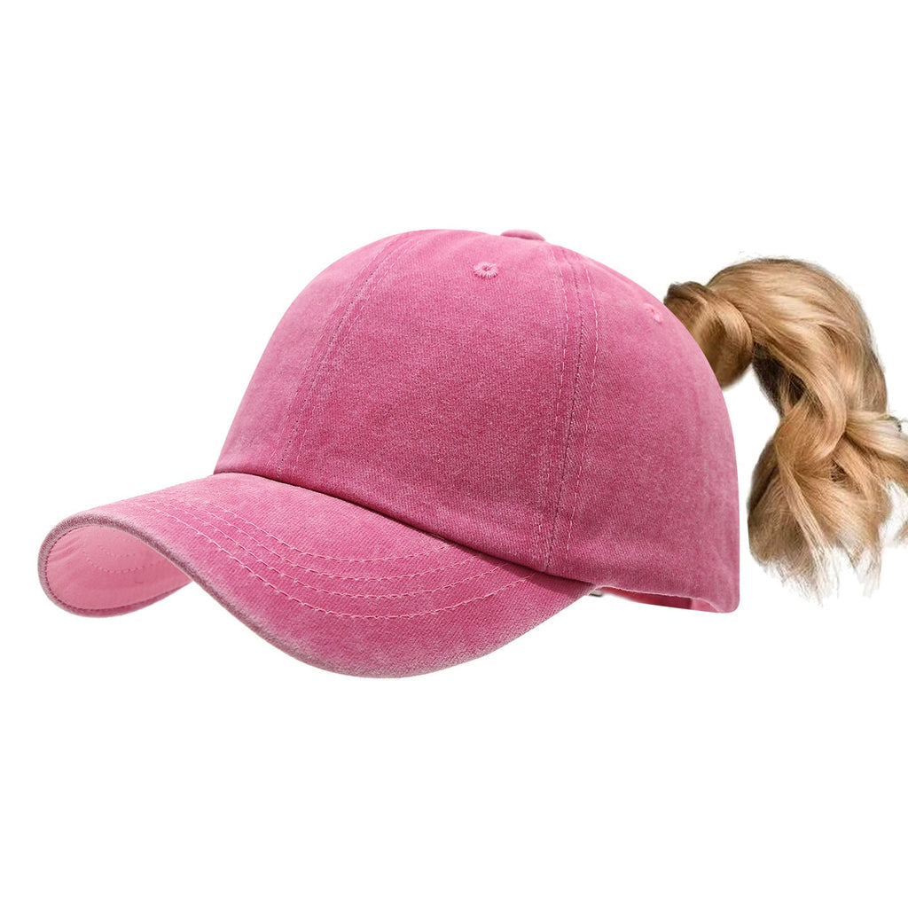 High Ponytail Outdoor Casual Sports Sun Hat