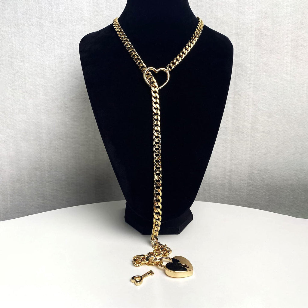 Women's Punk Rock Stainless Steel Necklace