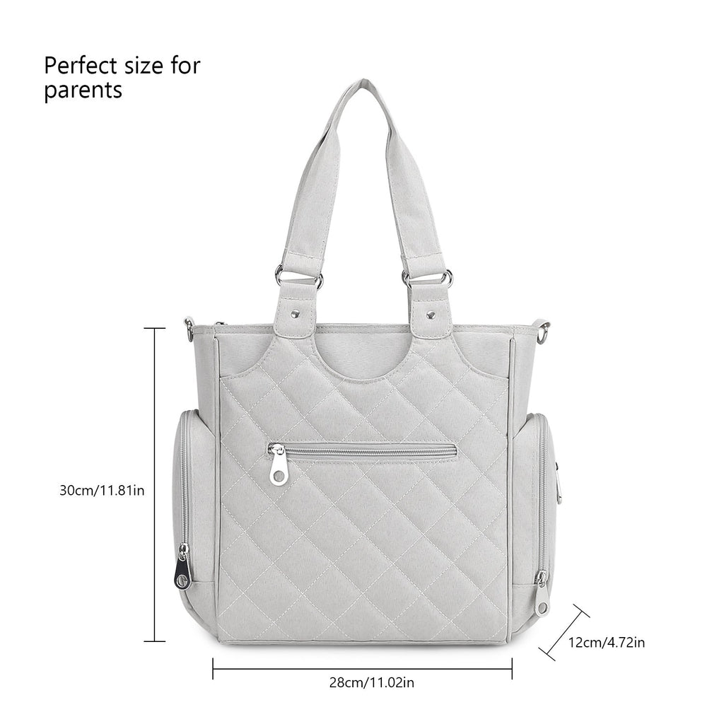 7-Piece Waterproof Mommy Bag Set With Shoulder Strap