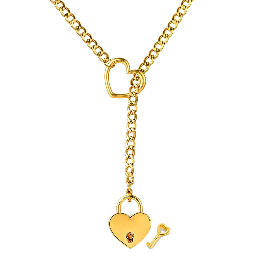 Women's Punk Rock Stainless Steel Necklace
