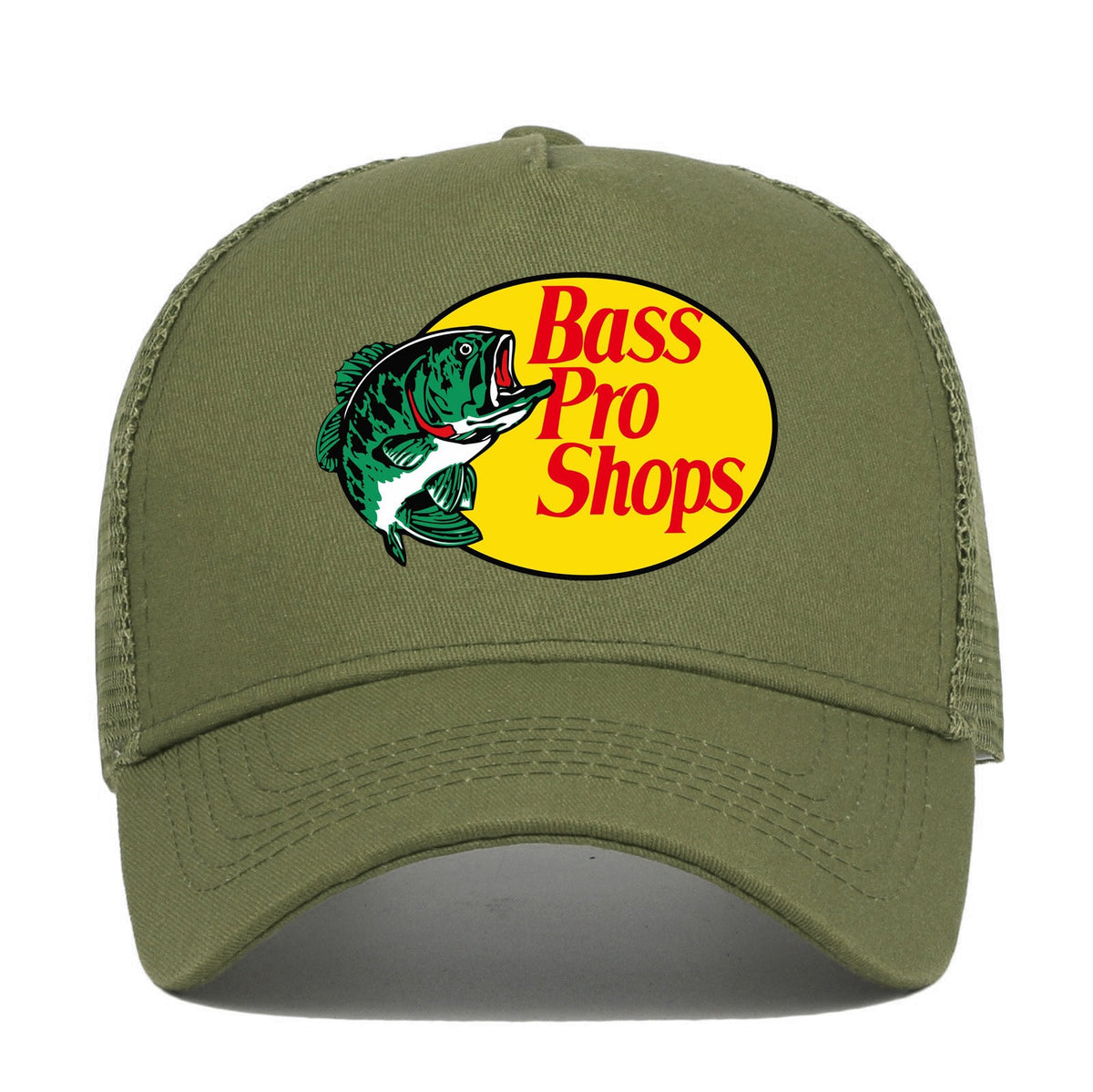 BassPro Shops Printed Cotton Five-panel Cap