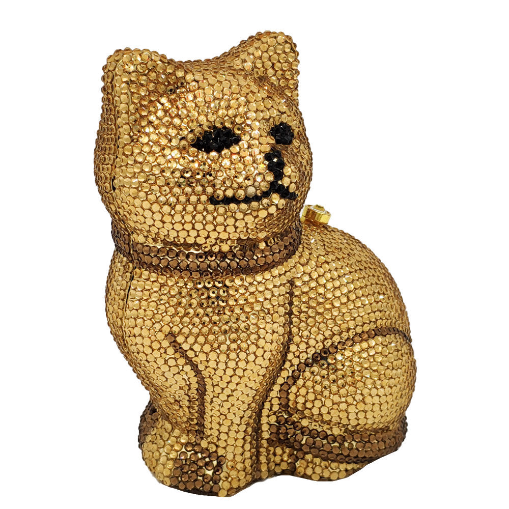 Evening Bag Animal Shape Cat And Dog Clutch Bag With Diamond Banquet Bag Evening Bag