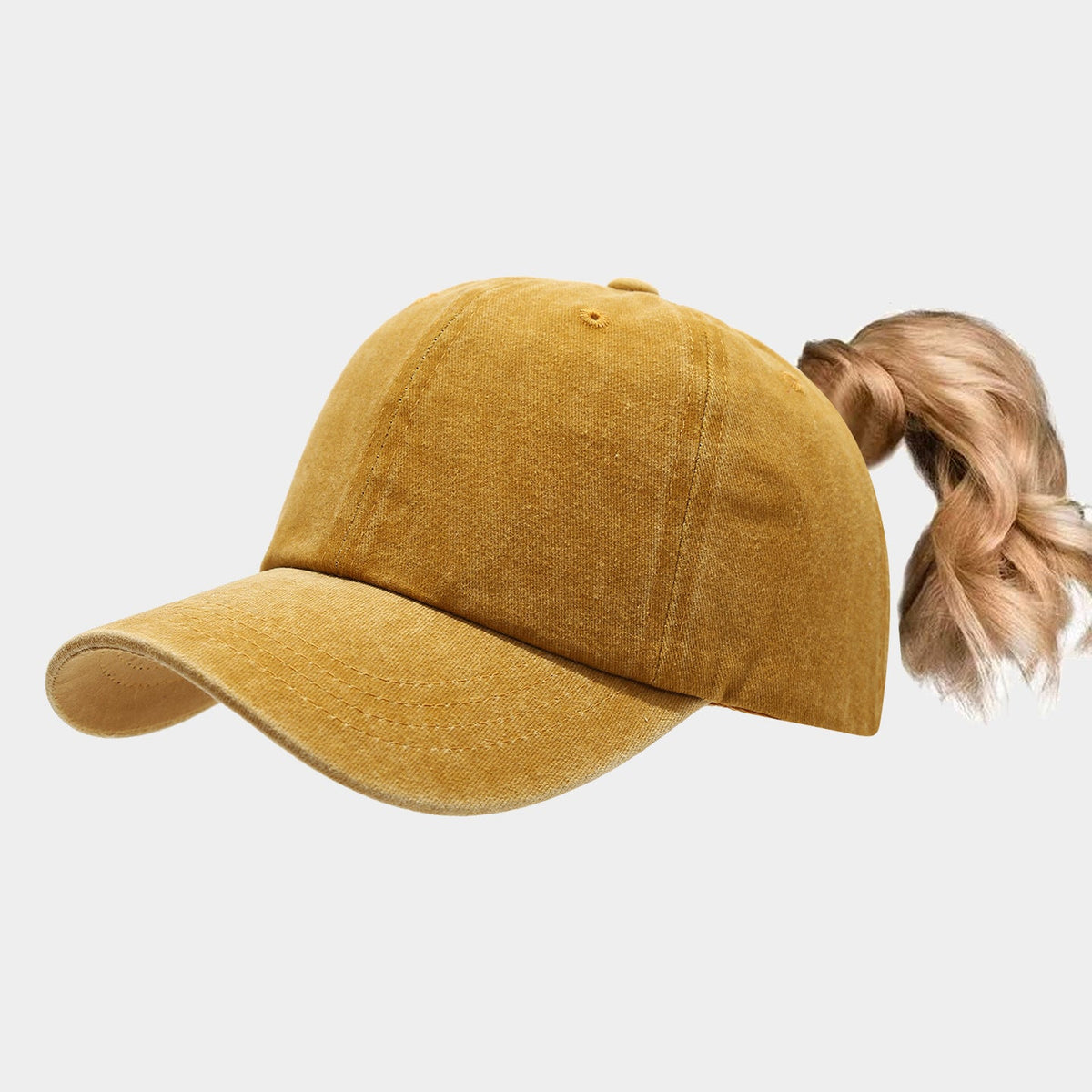 High Ponytail Outdoor Casual Sports Sun Hat