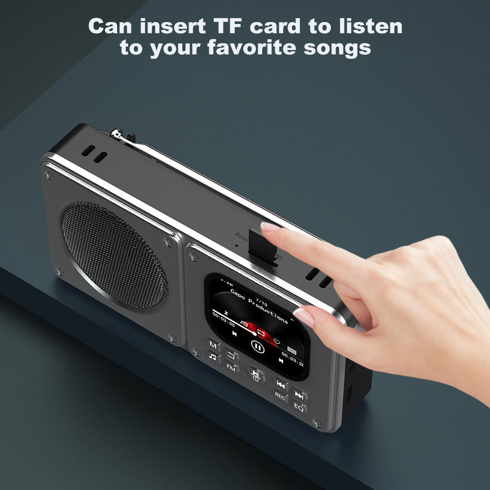 Professional MP3MP4 Radio Bluetooth Speaker Portable Multimedia Player
