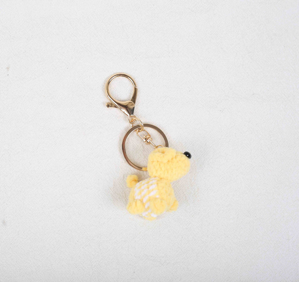 Handmade Crochet Knitted Animal Doll Keychain