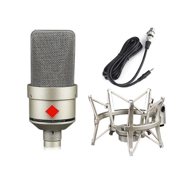 Wired Condenser Microphone Singing Recording Live Broadcast Equipment