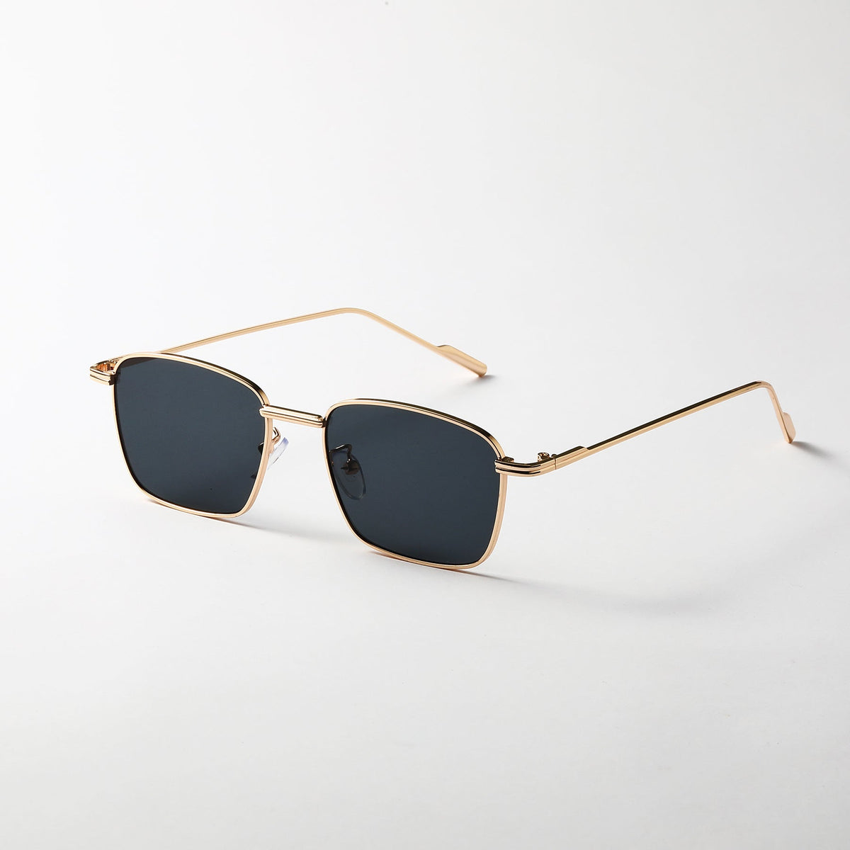 Square Small Frame Color Ocean Film Gradient Sunglasses For Women