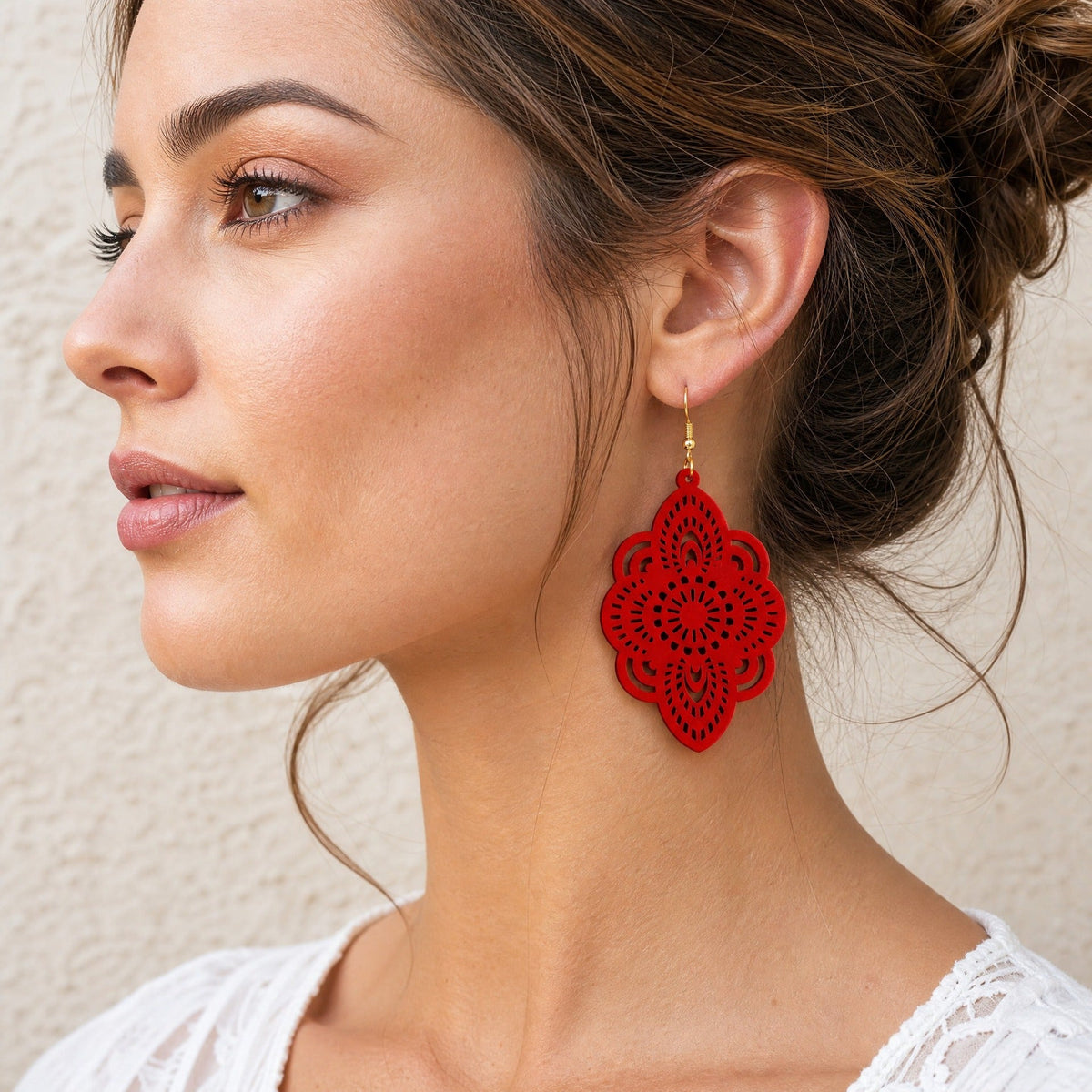 Creative And Chic Hollow-out Earrings Stylish And Unique