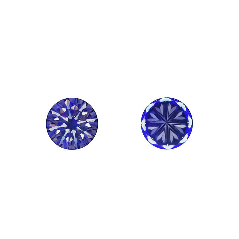 Trendy Kuaishou Influencer Live-Streamed Eight-Heart-Eight-Arrow Zirconia Imitation Moissanite Ring For Women And Men, Six-Claw Wedding Ring