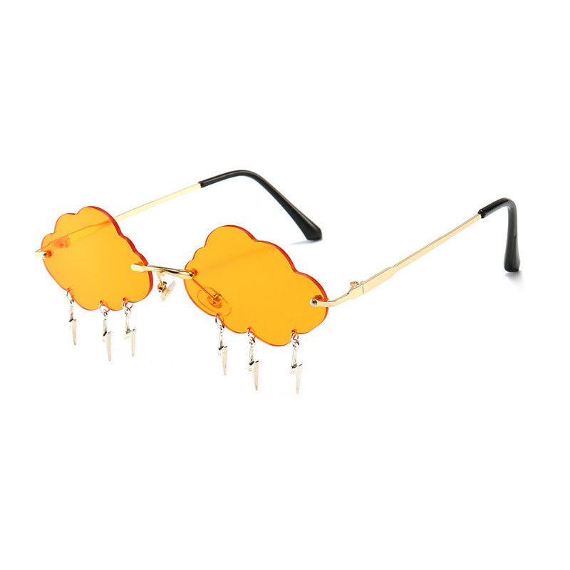 Trend Cloud Chain Eye Protection Sunglasses