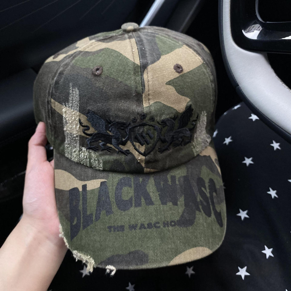 Vintage Embroidered Dragon Baseball Cap Sunproof