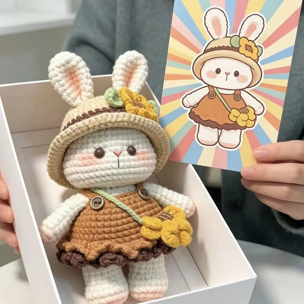 DIY Knitting Material Kit For Making Your Own Bag Charms