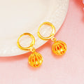 Hollow Out Ball Earrings Women's Earrings