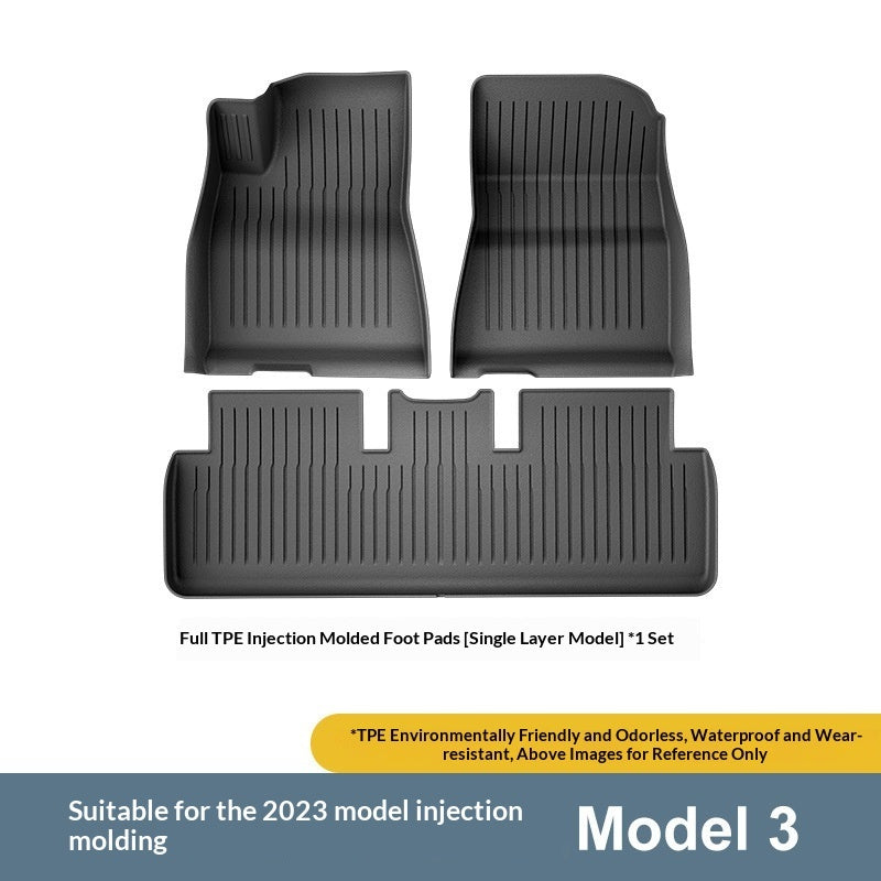 Injection-molded Snap-in Car Floor Mats