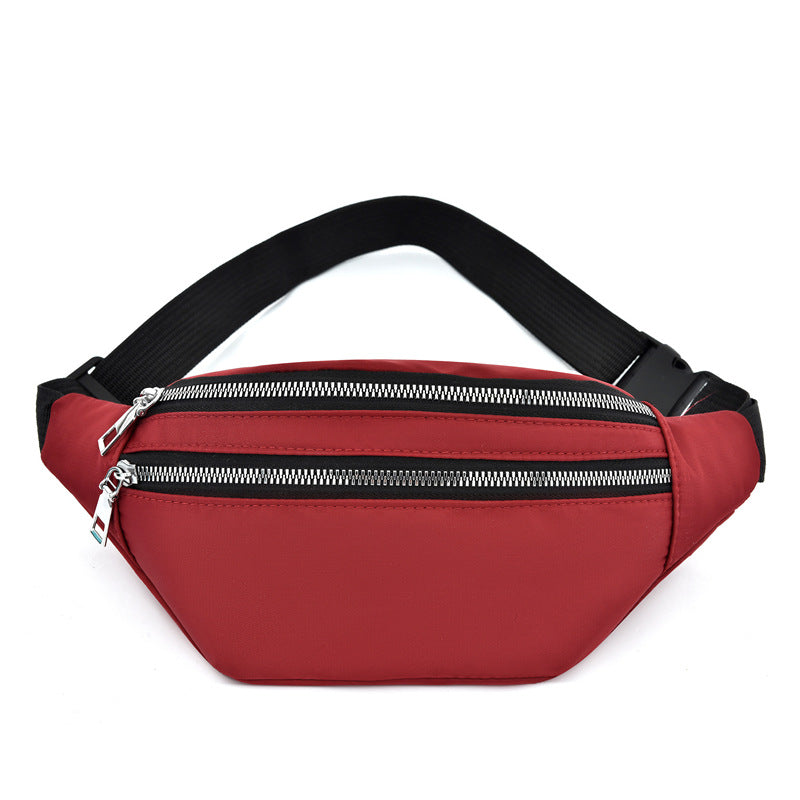 Oxford Cloth Waterproof Crossbody Sports Belt Bag