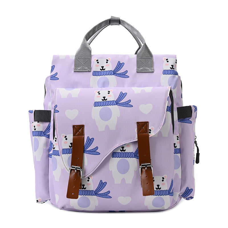 Large-capacity Mommy Bag Multifunctional Printing