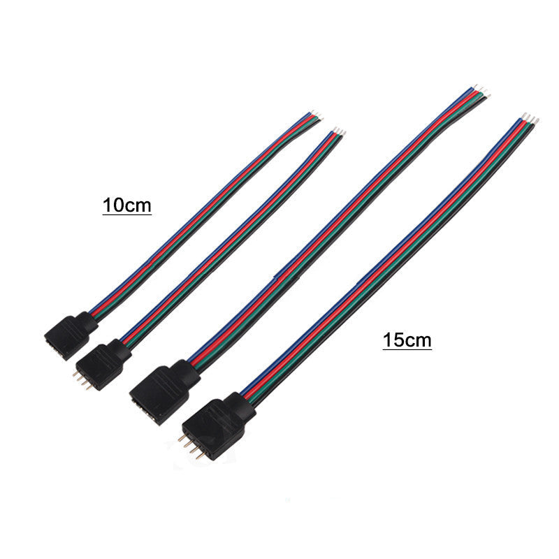 Led Controller Cable Rgb Light BarConnector Led Light With Connector Pin Line 15Cm