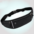 New Fitness Outdoor Sports Lightweight Men'S Waist Bag Reflective Strip With Earphone Hole