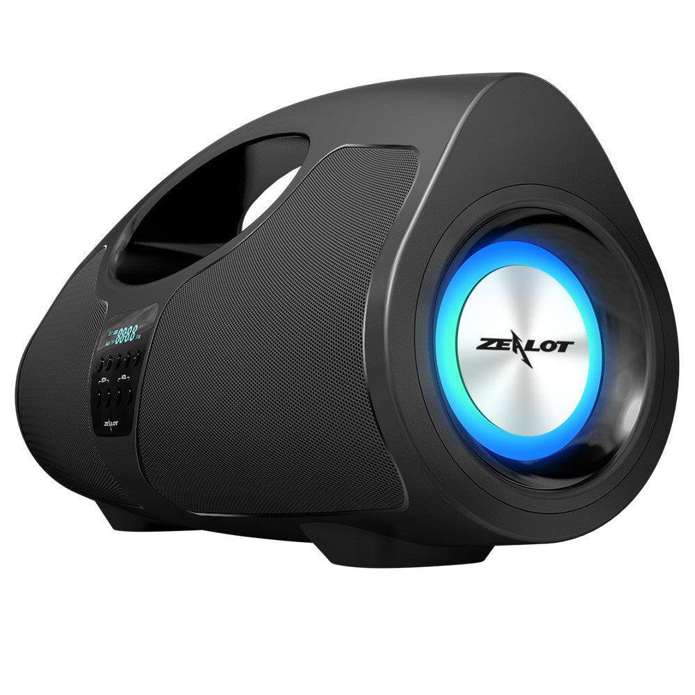 Subwoofer Square Dance Bluetooth Speaker German Portable Audio K Song Wired Microphone