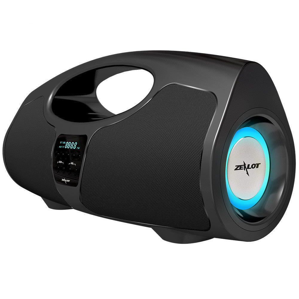 Subwoofer Square Dance Bluetooth Speaker German Portable Audio K Song Wired Microphone
