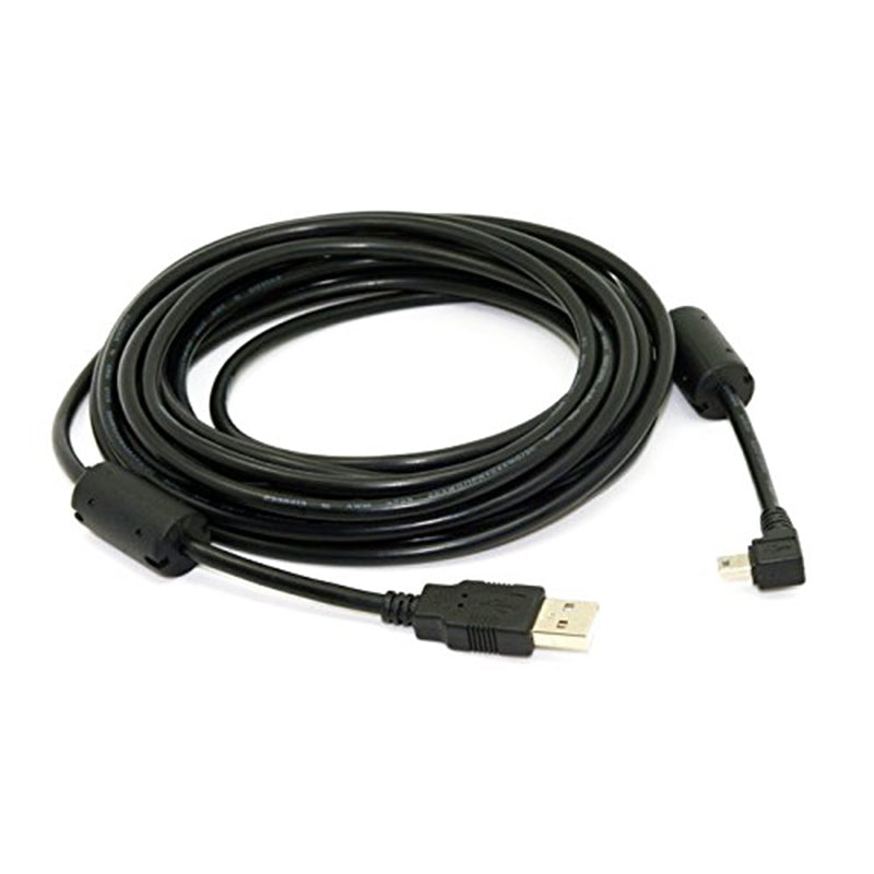 Thick Left Elbow Mini USB Male To USB2.0 Male Data Cable