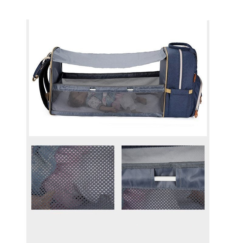 Foldable Sleeping Mommy Shoulder Diaper Bag