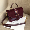 Korean Style Leopard Print Shoulder Bag Crossbody Bags For Women With Zipper Decoration Ladies Chain Handbags