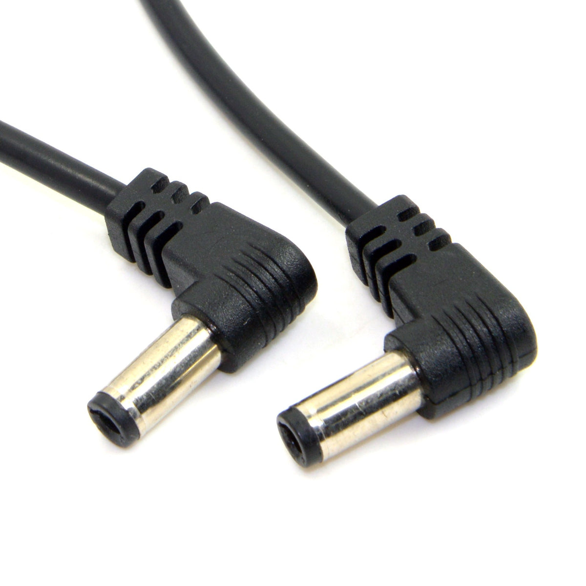 90 Degrees Double Bend DC Power Extension Cable