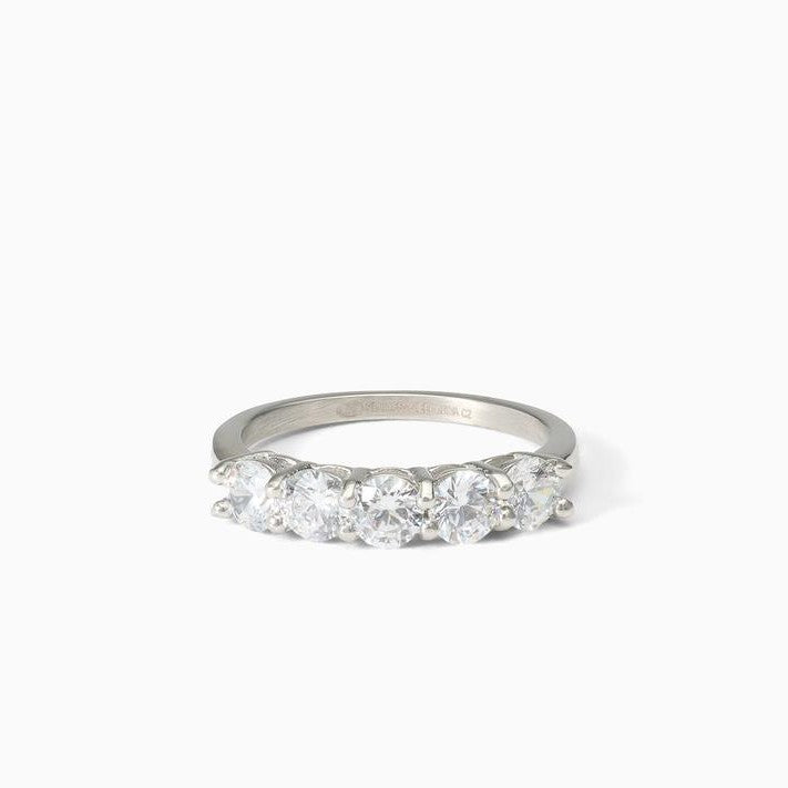 European And American Best-selling Niche Minimalist Design Egg-shaped Ring With Zircon Stones, A Light Luxury And High-end Feel, Fresh And Versatile For Women