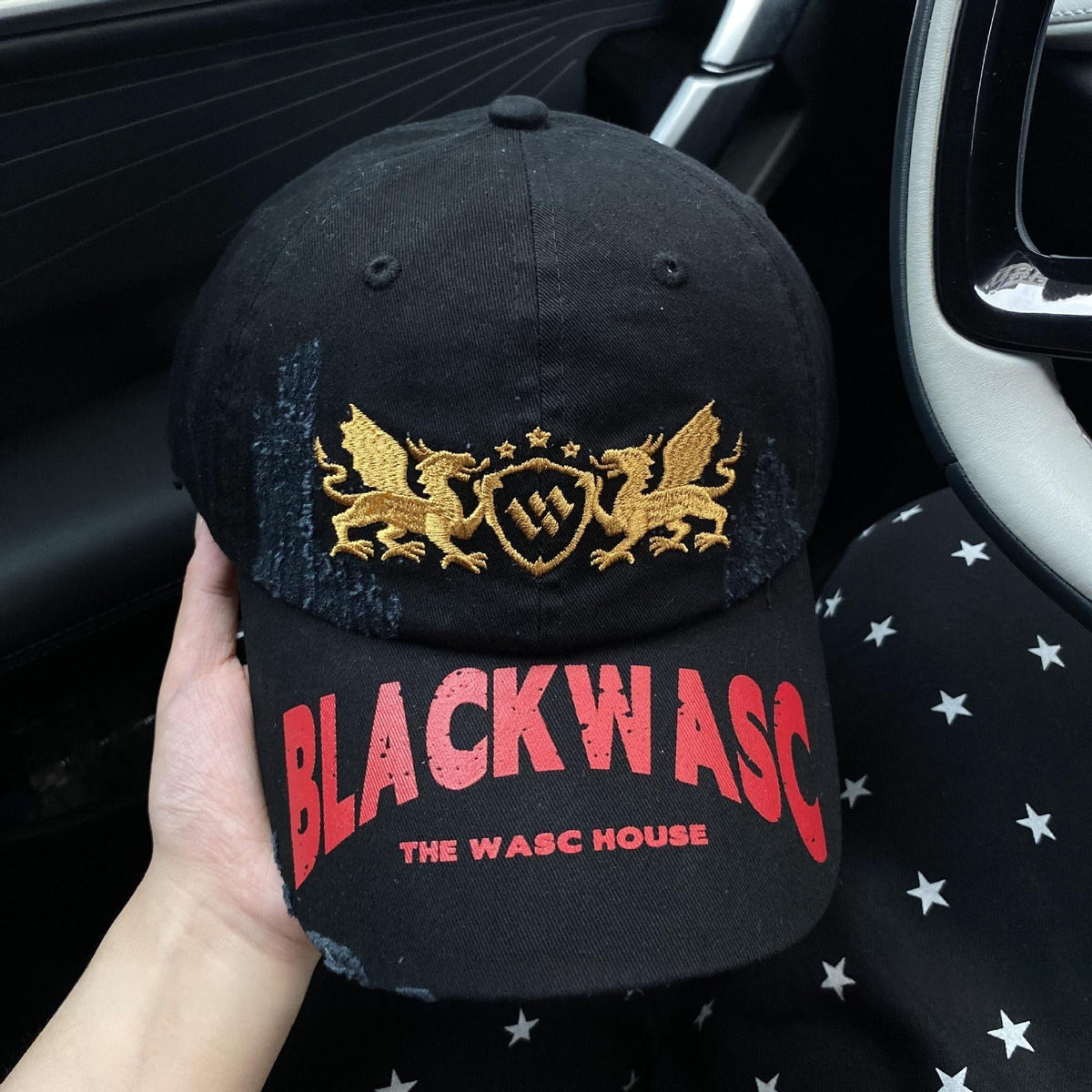 Vintage Embroidered Dragon Baseball Cap Sunproof