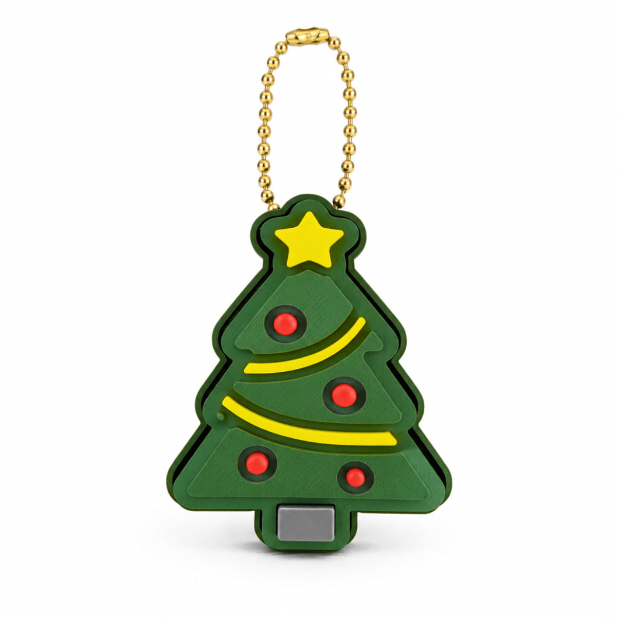 Desktop Decorative Christmas Tree Stress-relief Toy 3D-printed Keychain