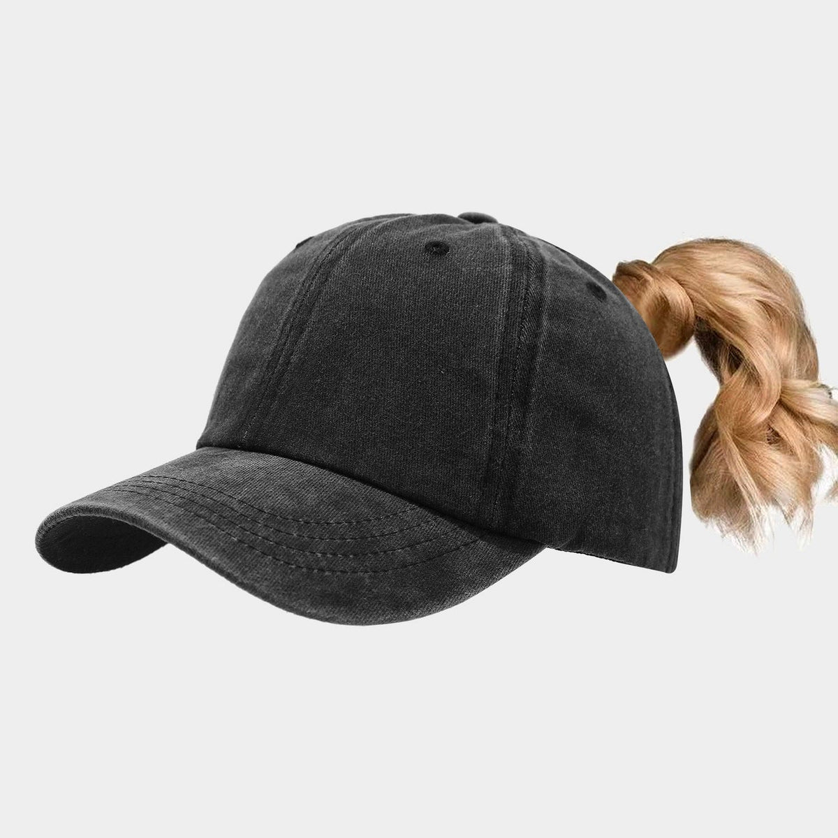 High Ponytail Outdoor Casual Sports Sun Hat