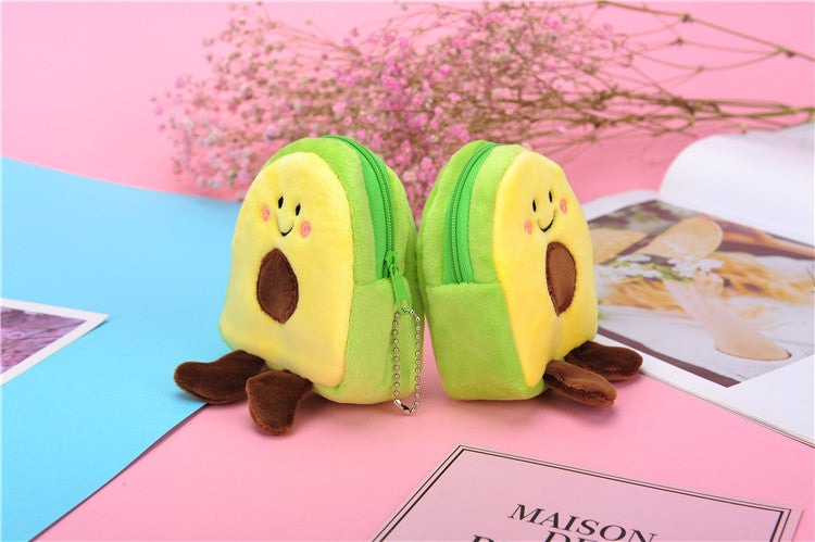 Children's New Avocado Fruit Coin Purse