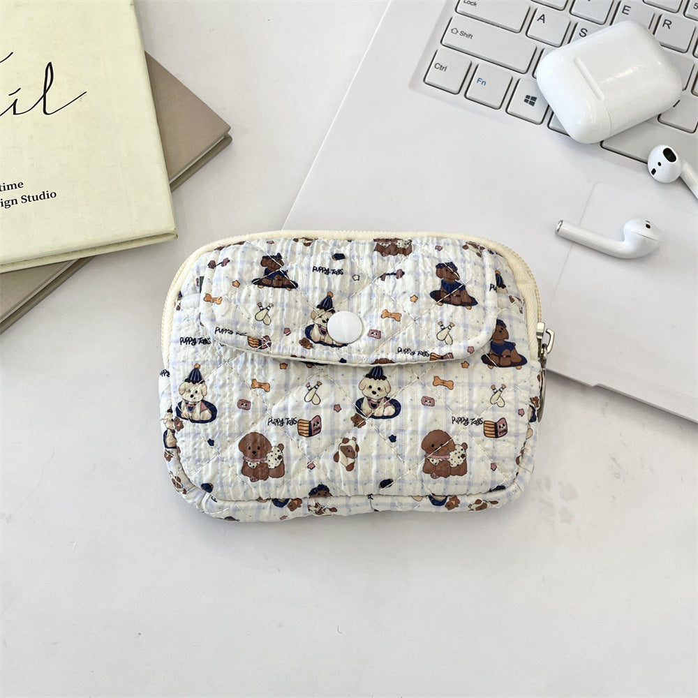 Clamshell Card Holder Multi-function Coin Purse For Women