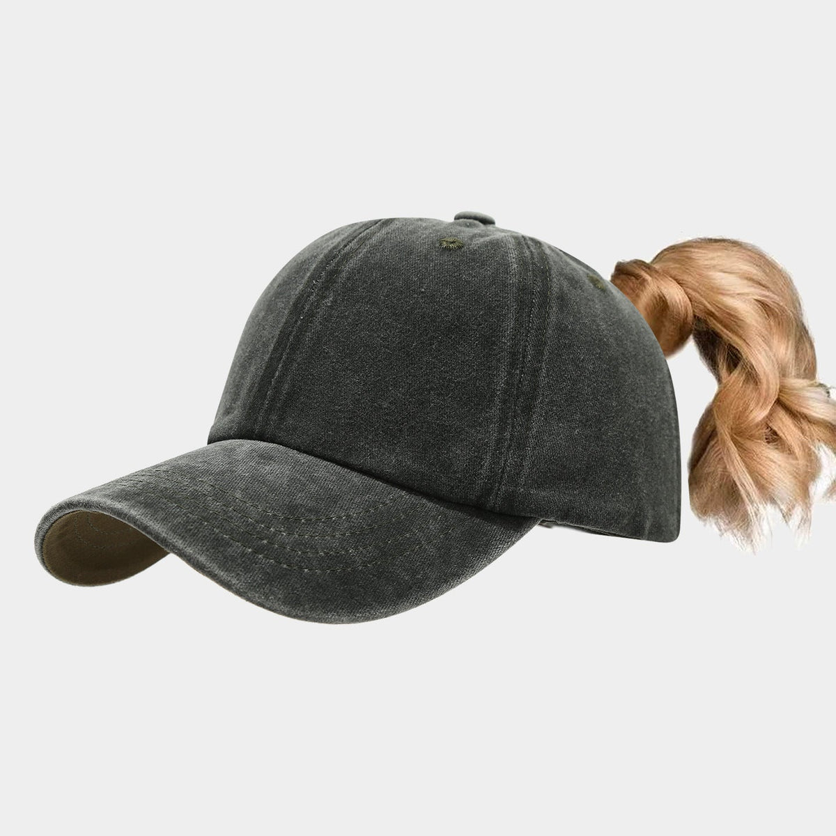 High Ponytail Outdoor Casual Sports Sun Hat