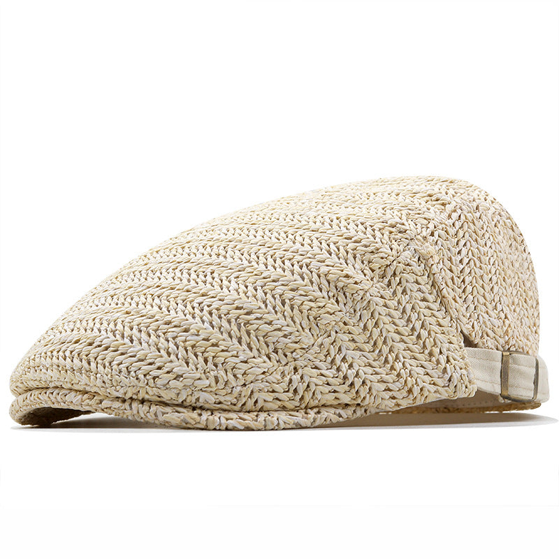Men's Simple Breathable Summer Sun Hat Beret